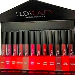 huda beauty lipstick set of 12
